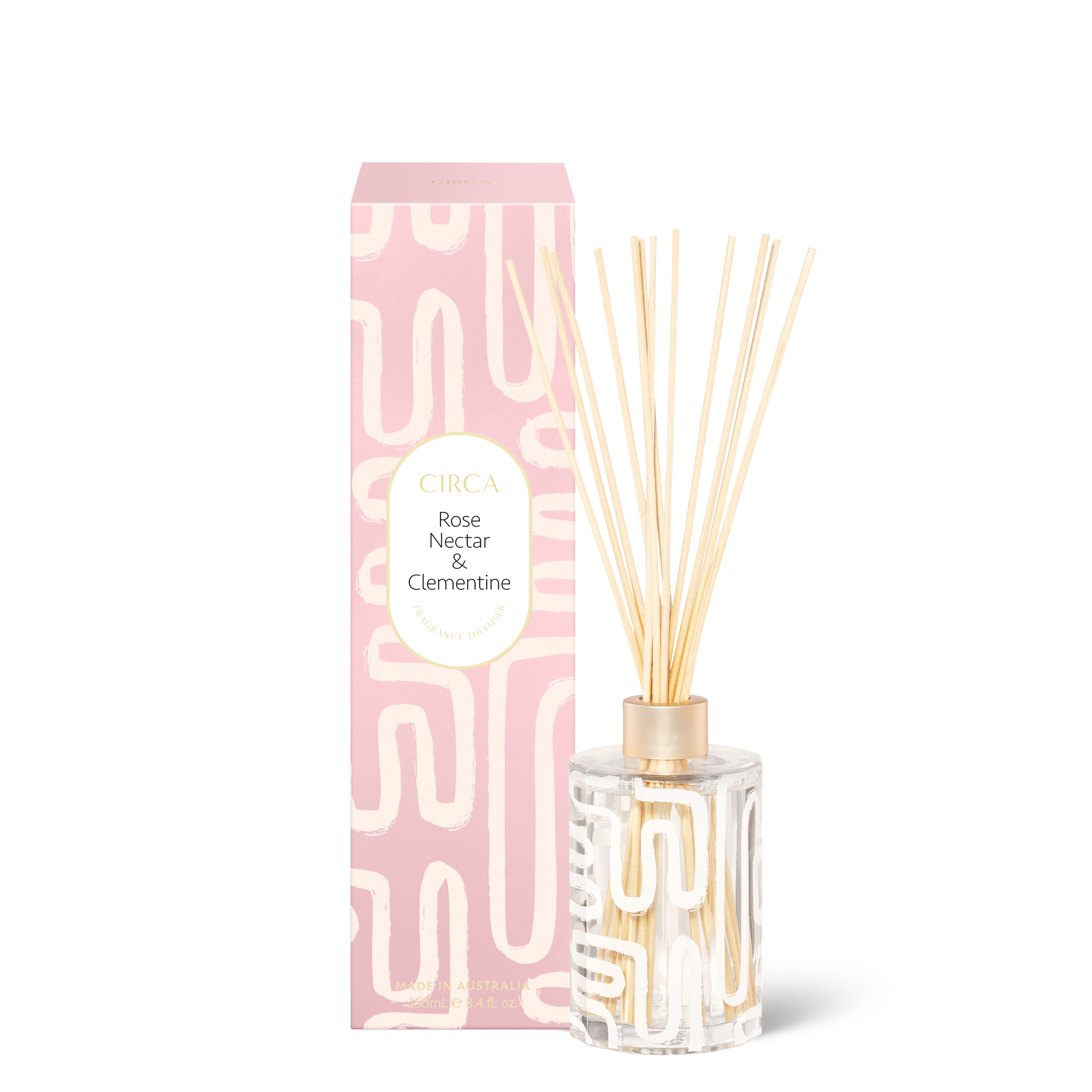 Rose Nectar & Clementine Fragrance Diffuser 250mL Circa CIRCA AU