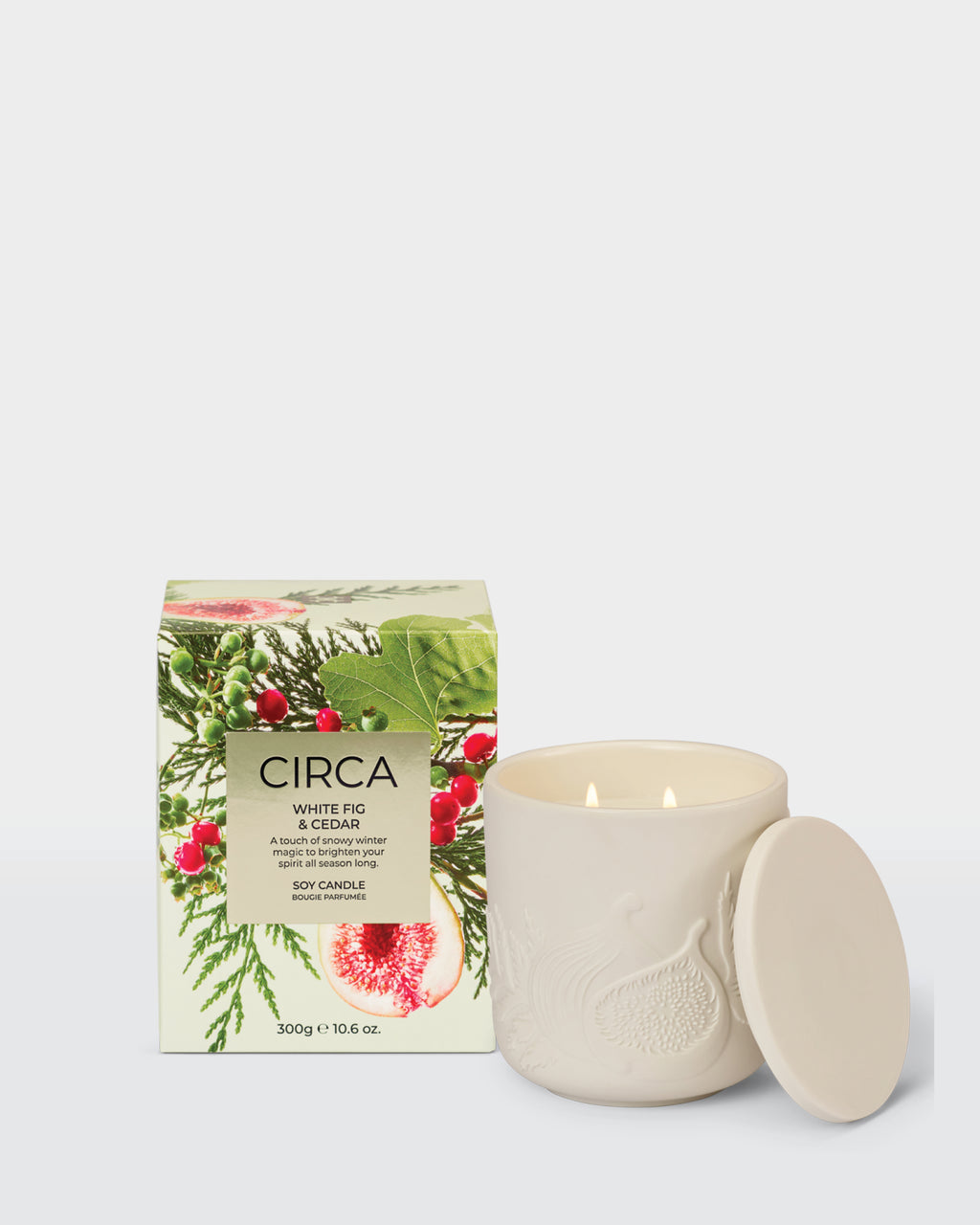 Circa White Fig & Cedar 300g Soy Candle